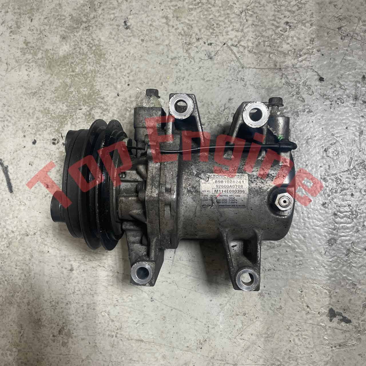 AC Compressor Isuzu D-Max 4JK1 Twin Turbo 2.5L Diesel Calsonic 8981028241 2006–2017